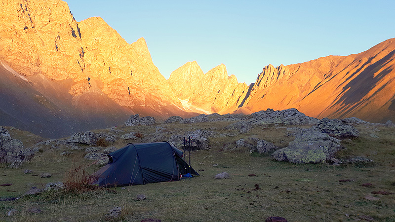 Camp Chaukhi-Pass, Georgien Georgien